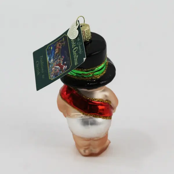 VTG Merck Family's Old World Christmas Baby New Year 2001 Ornament 4" Tall Good