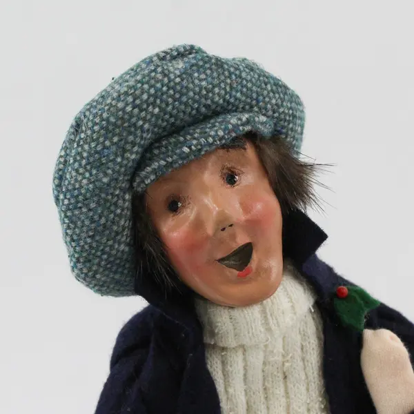1998 Byers Choice Cries of London Candlestick Vendor Caroler Figure
