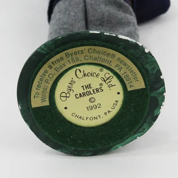 1992 Byers' Choice Carolers Boy Letter to Santa Limited Edition Figurine