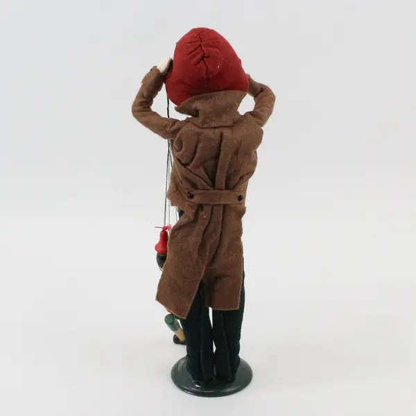 1996 Byers Choice Carolers Puppeteer with Pinocchio Marionette