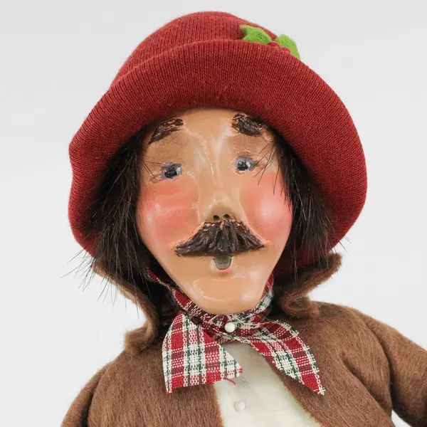 1996 Byers Choice Carolers Puppeteer with Pinocchio Marionette