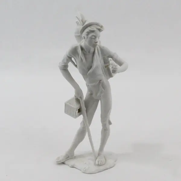 Vintage Kaiser W. Germany  9" Porcelain Bird Seller Figurine