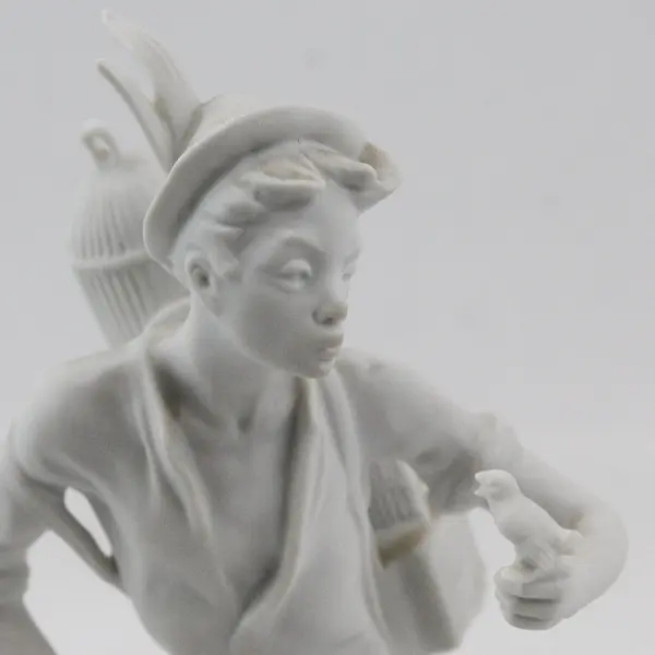Vintage Kaiser W. Germany  9" Porcelain Bird Seller Figurine