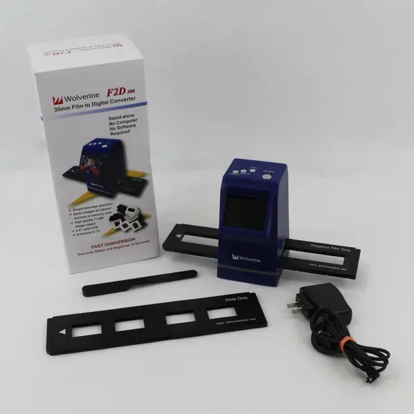 Wolverine F2D 300 35mm Blue Film to Digital Converter