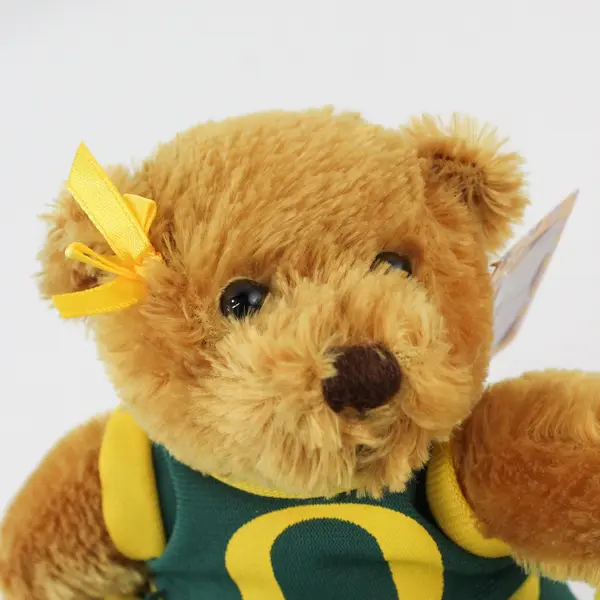 Oregon Ducks Cheerleader Bear Plush Beanie 8" Not Working