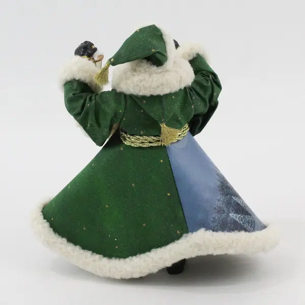2003 Thomas Kinkade Old World Santa Dawn of Christmas Day Figurine