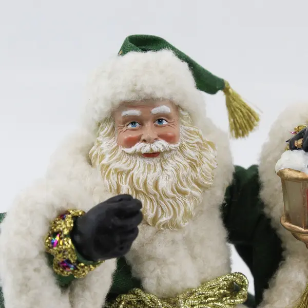 2003 Thomas Kinkade Old World Santa Dawn of Christmas Day Figurine