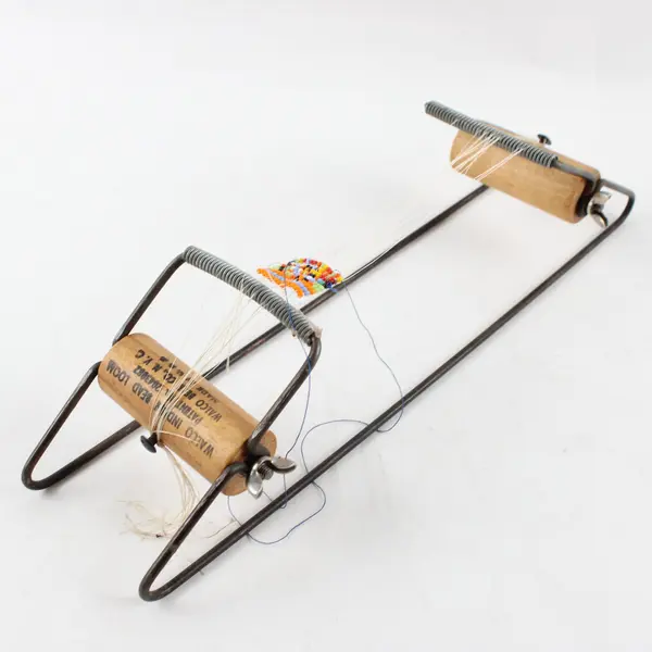 Vintage Walco Wood Metal Bead Loom Jewelry Making Weaving Craft Tool