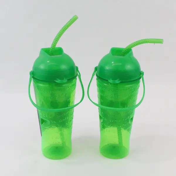 Lot of 2 San Diego Zoo Safari Park Panda Bear Souvenir Cups w/ Lids & Straws