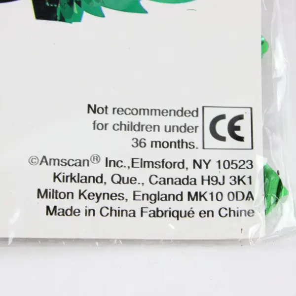 Amscan 3D Foil Dangling Decorations 2 Sealed Packs, 3 Each, 6 Total #13935