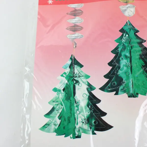 Amscan 3D Foil Dangling Decorations 2 Sealed Packs, 3 Each, 6 Total #13935