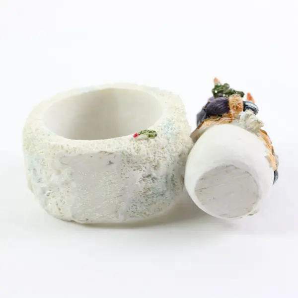 Lot of 2 Holiday Collection C1096 Snowman Napkin Rings