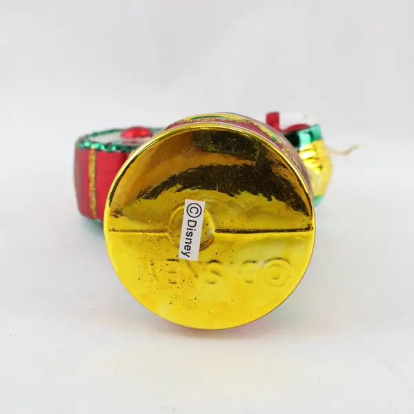 VTG Walt Disney Classics Santa's Best Goofy Blown Glass Ornament 6.5"
