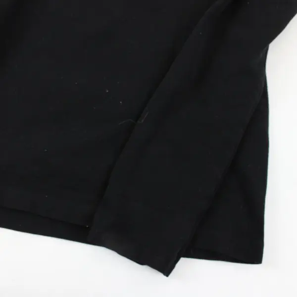 Women's White House Black Market Black Long Sleeve Round Neck Top S