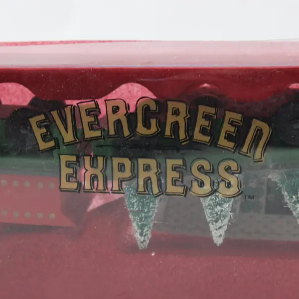 Roman Inc. Douglas Norrgard Wooden Evergreen Express Christmas Train 1986