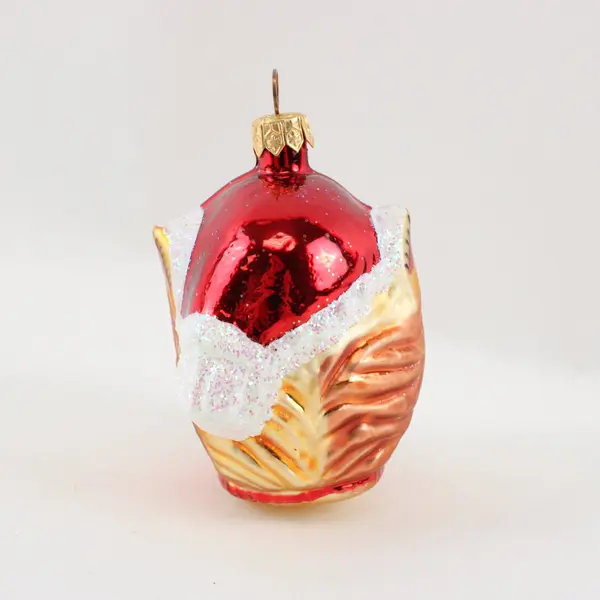 VTG 1995 Christopher Radko Cats & Kittens Collection Kitty Claus Ornament 3.5" 