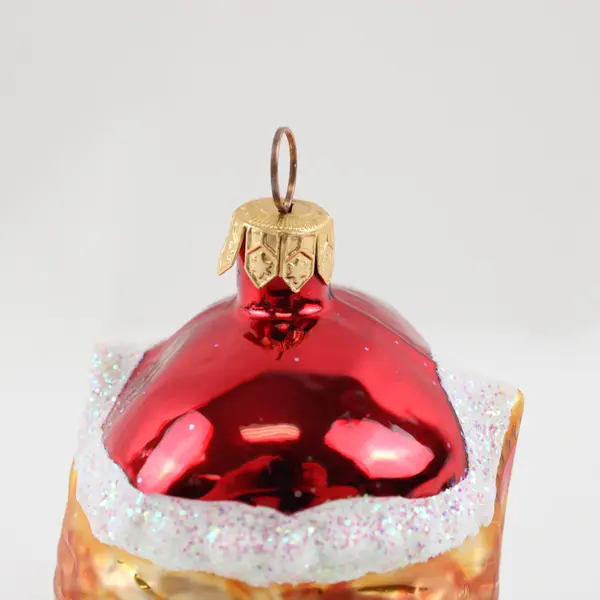 VTG 1995 Christopher Radko Cats & Kittens Collection Kitty Claus Ornament 3.5" 