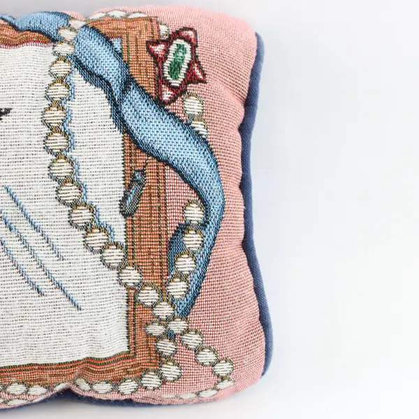 "Mirror, Mirror on the Wall I Have Become My Mother After All" Throw Pillow