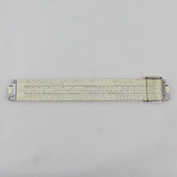 Vintage K&E Keuffel Esser 4083-3 Log Duplex Vector Slide Rule Case and Box