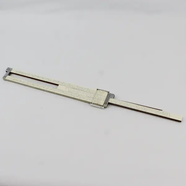Vintage K&E Keuffel Esser 4083-3 Log Duplex Vector Slide Rule Case and Box