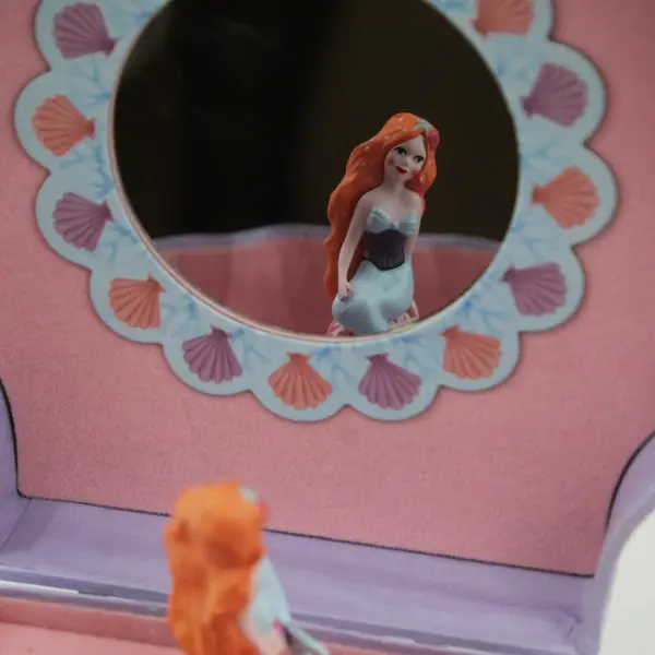 Djeco Little Big Room Musical Mermaid Clamshell Jewelry Box 