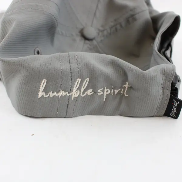 Lot of 2 Imperial True Fit Humble Spirit Lt Gray UPF 50+ Adjustable Hats LB0696