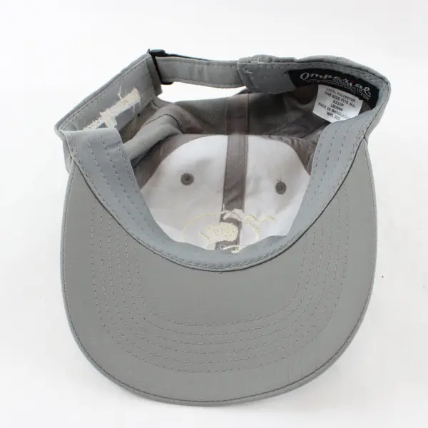 Lot of 2 Imperial True Fit Humble Spirit Lt Gray UPF 50+ Adjustable Hats LB0696