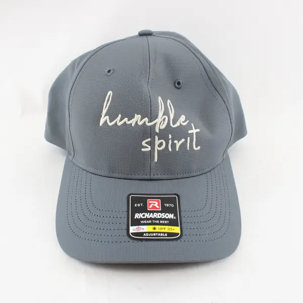 Richardson Humble Spirit Embroidered Gray Baseball Cap Adjustable