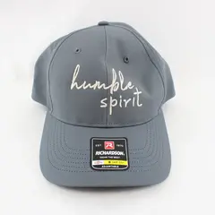 Richardson Humble Spirit Embroidered Gray Baseball Cap Adjustable