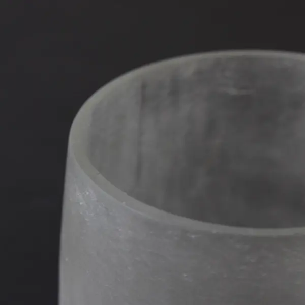 Federal Housewares Frosted Candle Holder 3in Decorative