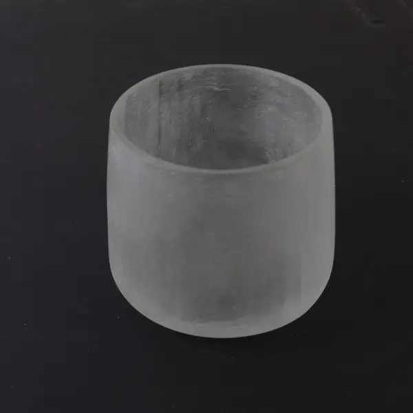 Federal Housewares Frosted Candle Holder 3in Decorative