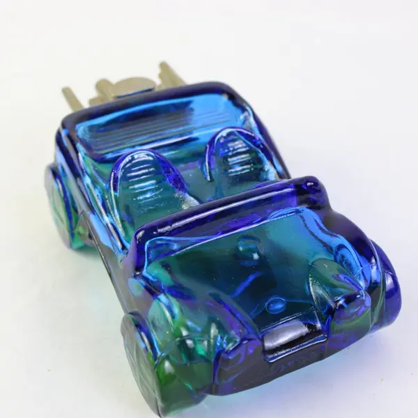 Avon Dune Buggy Spicy After Shave 5 Fl Oz Blue Glass Bottle