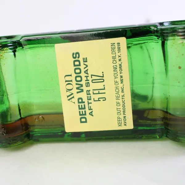 Avon Green Pickup Truck Deep Woods After Shave 5 Fl Oz Bottle