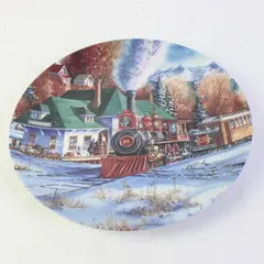 Mountain Hideaway Trains of the Great West Kirk Randle Collector Plate
