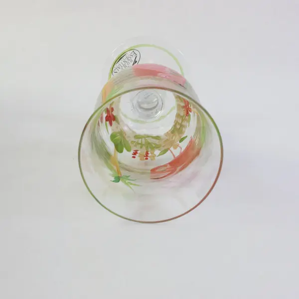 Home Essentials Flamingo Hand-Painted Cocktail Glass 8in