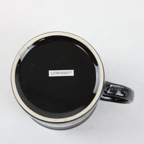 Clint Black Cowboy Coffee Black Ceramic Mug Country Music Collectible