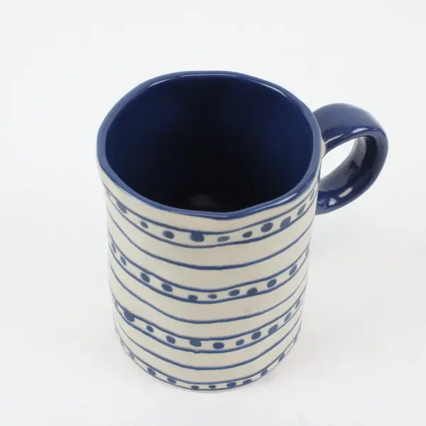 Lot of 3 Ceramic Coffee Mugs World Market Boleslawiec