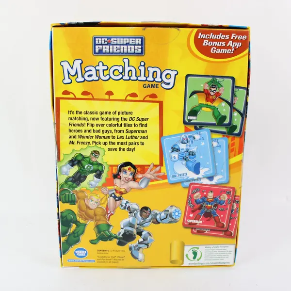 DC Comics Super Friends Picture Matching Memory Game from Wonder Forge 2015