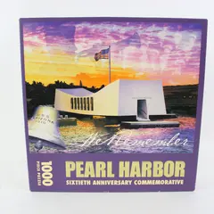 Pearl Harbor 1000 Piece Jigsaw Puzzle 60th Anniversary MB Milton Bradley