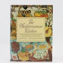 Vintage The Mediterranean Kitchen by Joyce Goldstein 1st Edition 1989 HC DJ Good