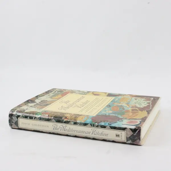 Vintage The Mediterranean Kitchen by Joyce Goldstein 1st Edition 1989 HC DJ Good
