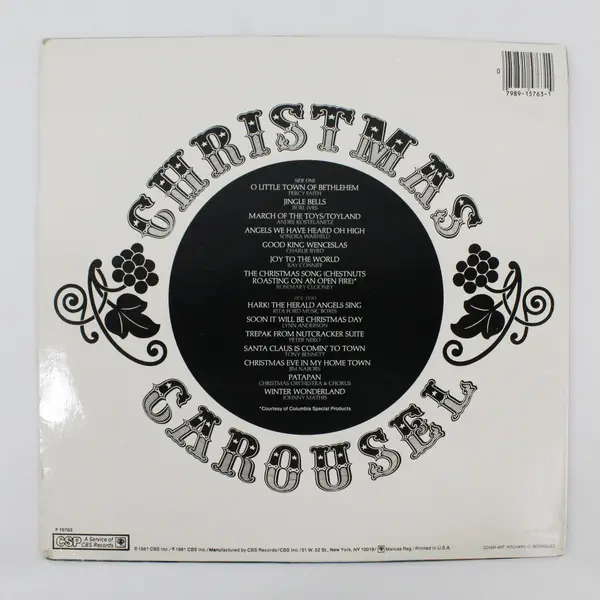 Christmas Carousel CSP P 15763 12-Inch Vinyl LP Record