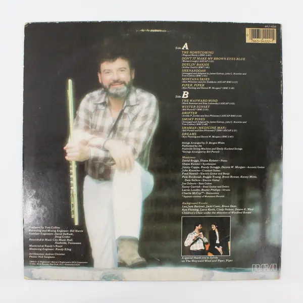 James Galway The Wayward Wind RCA Red Seal AFL1-4222 12" Vinyl LP