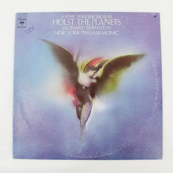 Holst The Planets Leonard Bernstein Vinyl LP CBS/Columbia Masterworks M 31125 
