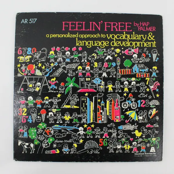 Hap Palmer Feelin' Free AR 517 12" Vinyl LP Record