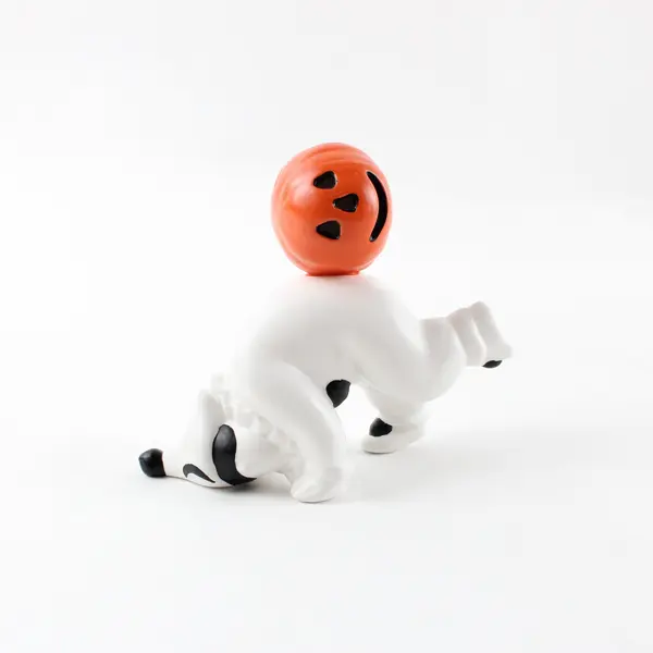 Department 56 Halloween Ceramic Ghost Jack-O-Lantern Figurine