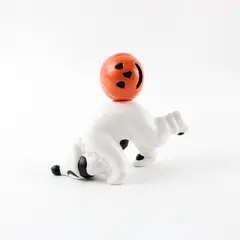 Department 56 Halloween Ceramic Ghost Jack-O-Lantern Figurine