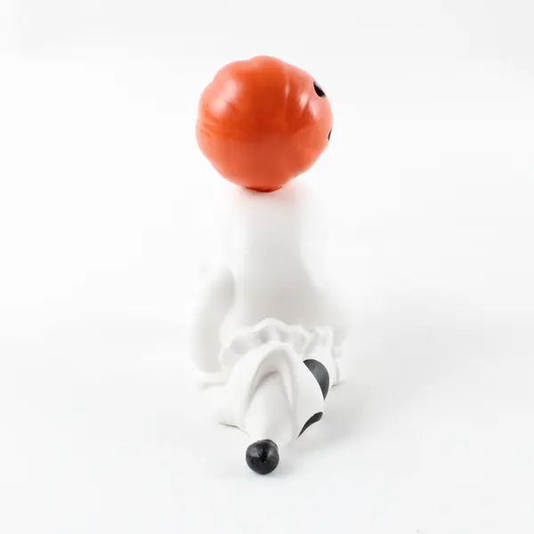 Department 56 Halloween Ceramic Ghost Jack-O-Lantern Figurine