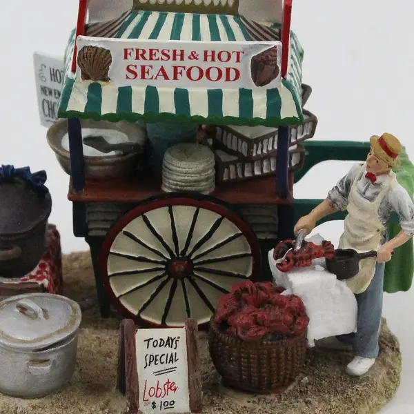 2000 Dept 56 Seasons Bay Fresh Seafood by the Shore 53604