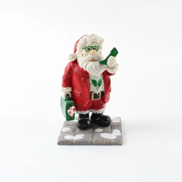 Vintage Enesco 1991 Santa Claus Business Man Figurine David Olsen